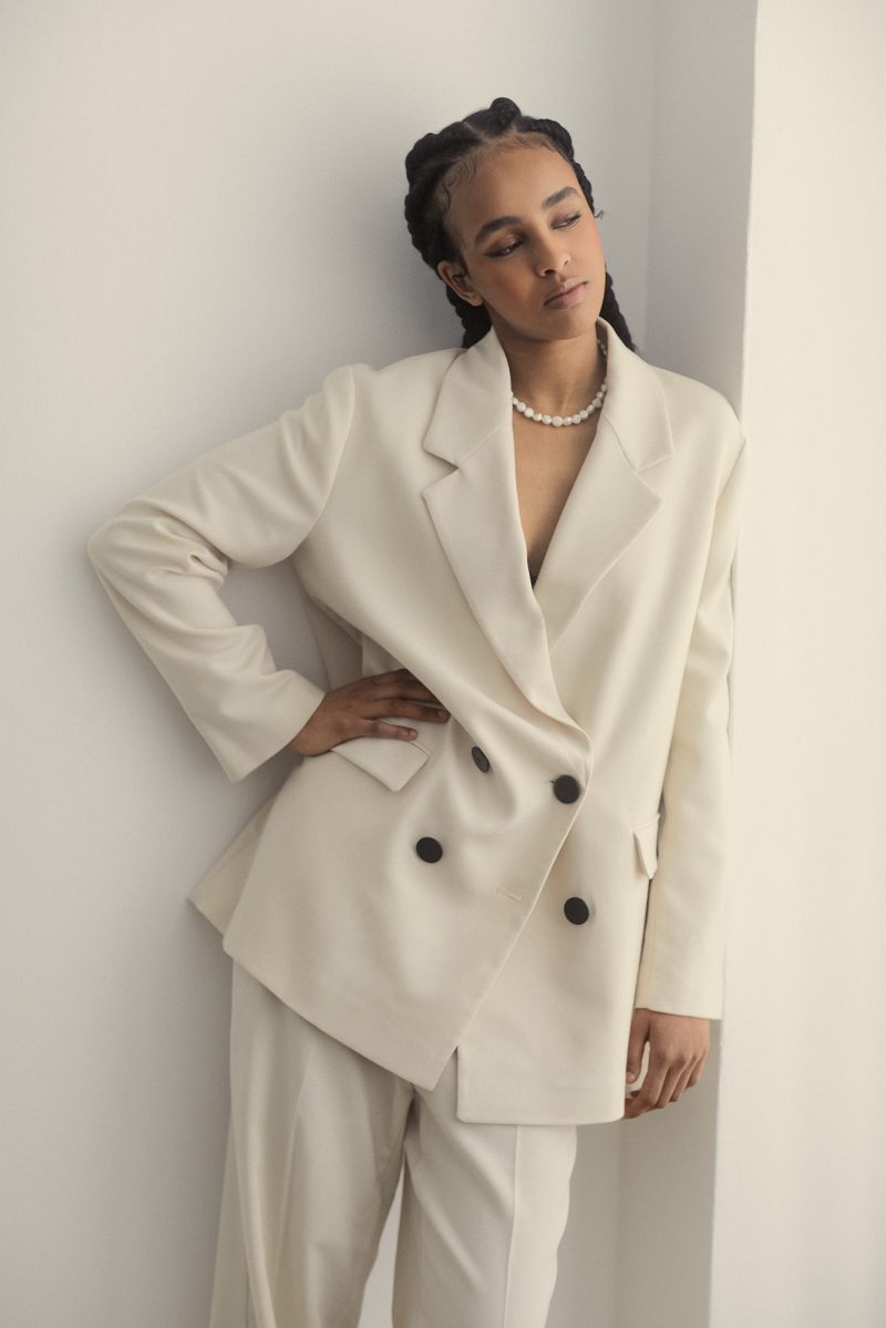 photoshoting stockholm kvinna med håruppsättning