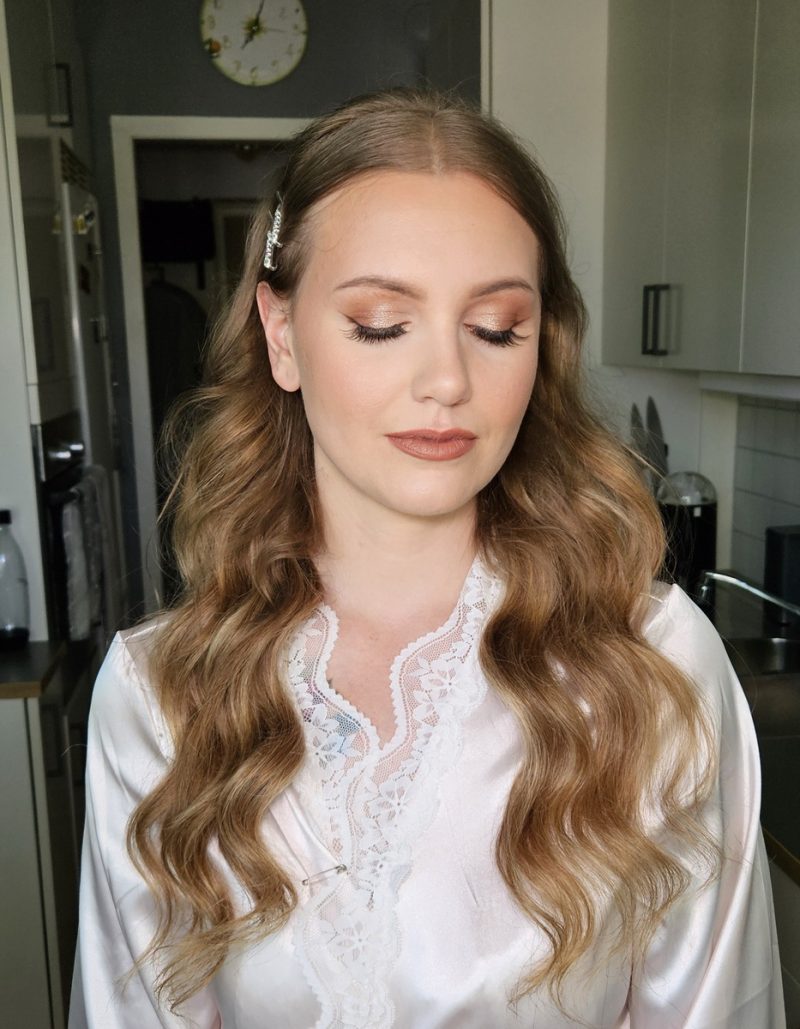 hollywood waves, Lockar, håruppsättning lång hår, curls